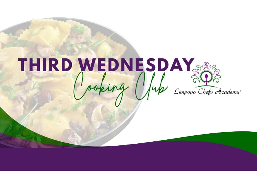 3rd Wednesday Cooking Club: Chicken & Mushroom Ravioli course image